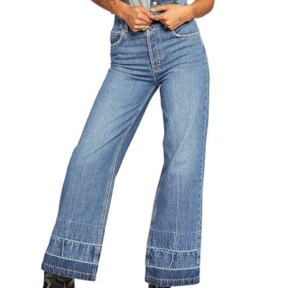 Current Elliot The Navigator Wide Leg Jean Womens 28 Doheny